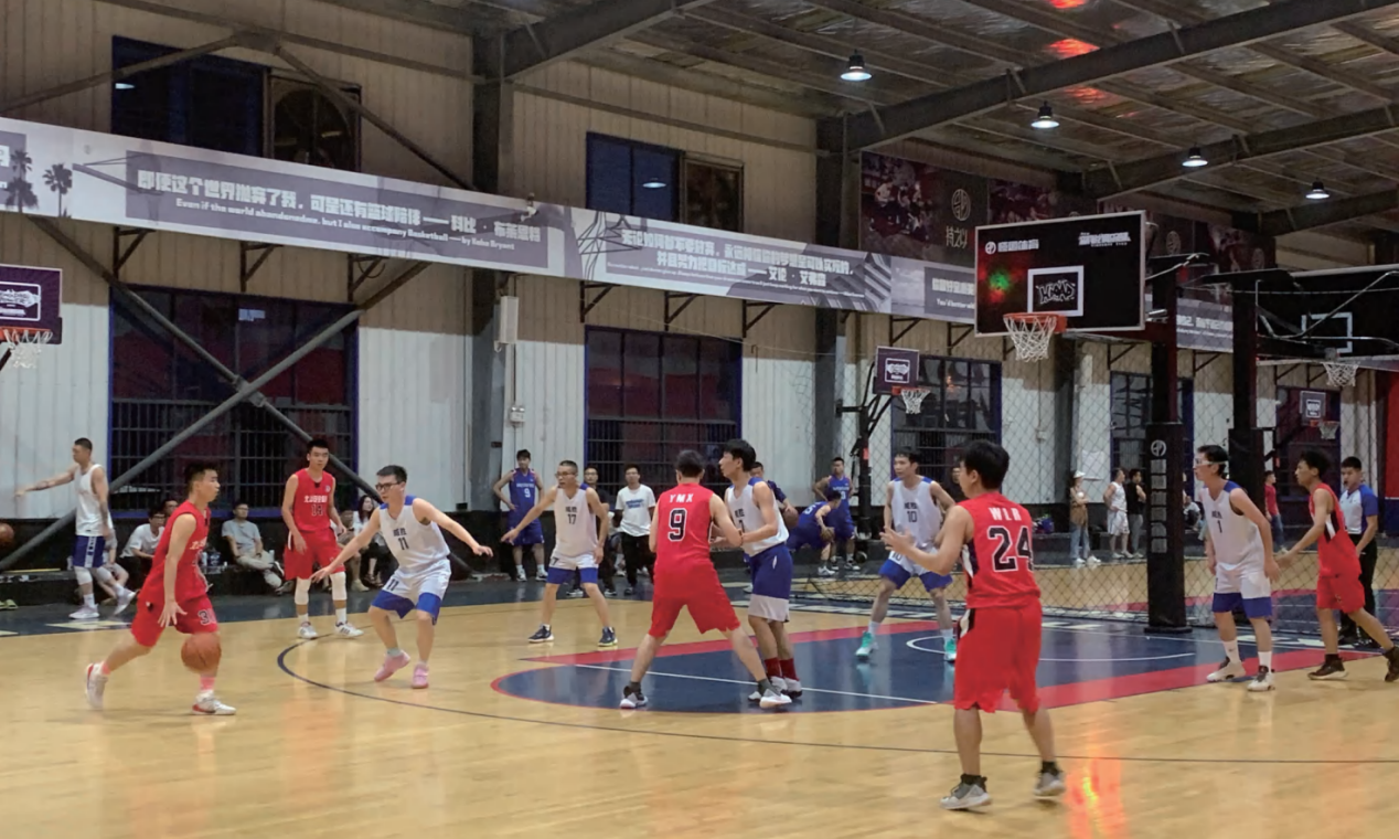 携手迎接二十大 同心共筑篮球梦——支部组织加入高新区职工篮球联赛