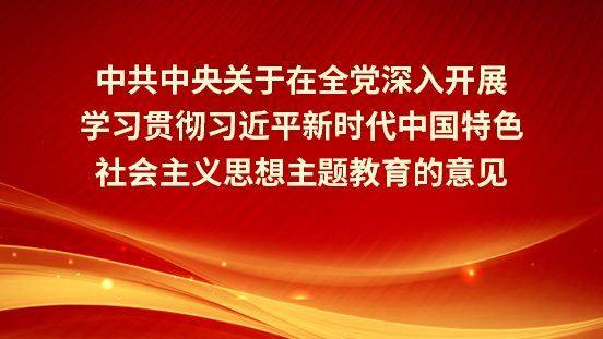  中共中央关于在全党深入开展学习贯彻习近平新时代中国特色社会主义头脑主题教育的意见
